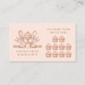 Baking Utensils Baker Bakery  ロイヤリティカード (正面)