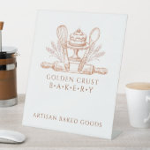 Baking Utensils Baker Bakery 台座サイン (インサイチュ)