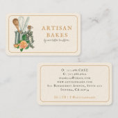 Baking Utensils Baker Bakery 名刺 (正面/裏面)