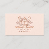 Baking Utensils Baker Bakery 名刺 (正面)