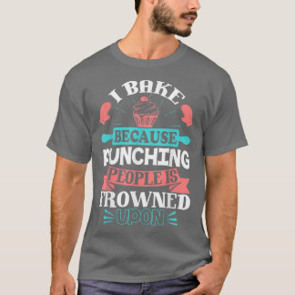 BakingFunnyおもしろい料理 Tシャツ