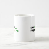 Bakkenの緑のコーヒー・マグ コーヒーマグカップ (中央)