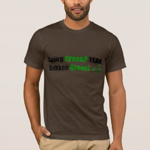 Bakkenの緑の柔らかいTシャツ Tシャツ