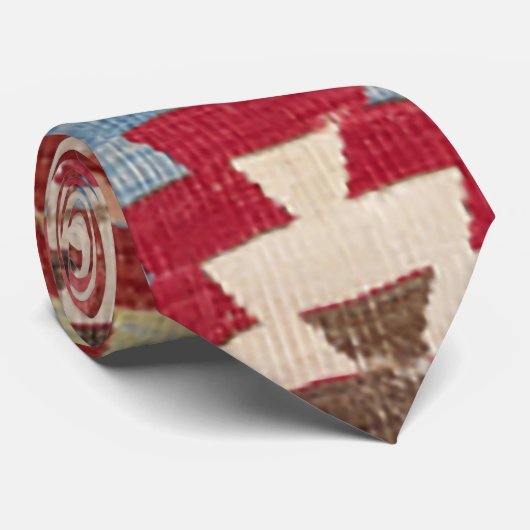 Baklava Chevron Star II // 18th Century Authentic ネクタイ (ロール)