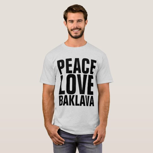 BAKLAVA Tシャツ (正面フル)