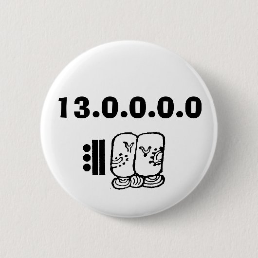 baktun、13.0.0.0 .0 缶バッジ (正面)