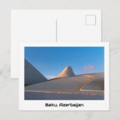 Baku, Azerbaijan souvenir postcard ポストカード (正面/裏面)