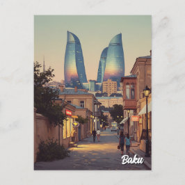 Baku Azerbaijan Travel  ポストカード