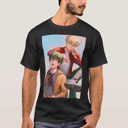 BakuDeku – 座る Tシャツ (正面)