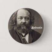 Bakunin 2ボタン 缶バッジ (正面)