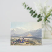 Bala Hissarとイギリスの缶とカブールの街 ポストカード (スタンド正面)