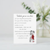 Balada para un loco Tango Lyrics ポストカード (スタンド正面)