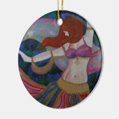 Baladiのベリーダンサーの美しい芸術のオーナメント セラミックオーナメント (左)