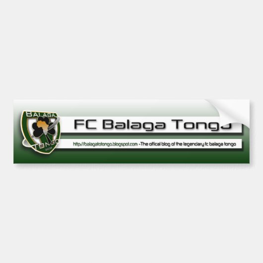 Balagaのバンパーステッカー バンパーステッカー (正面)
