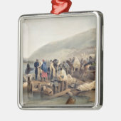 Balaklavaの病人の乗船 メタルオーナメント (左)