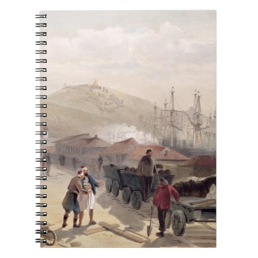 Balaklavaの「座席からのプレートの鉄道の ノートブック (正面)