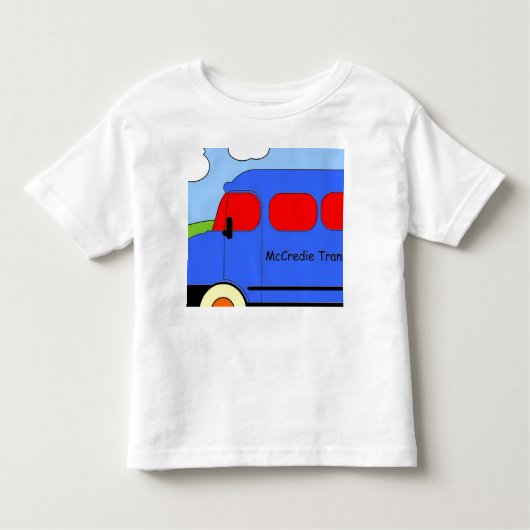 Balamoryバス写真 トドラーTシャツ (正面)