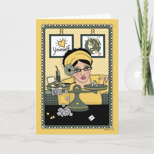 Balance_C_Greetingカードの取得 カード (正面)