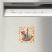 Balance of Loveヴィンテージアートワークカスタムマグネット マグネット (インサイチュ (食洗機))