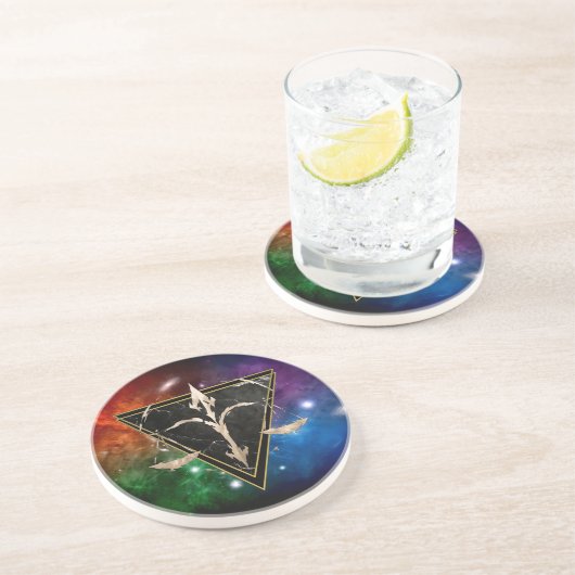 Balance Zodiaque Cadeau Astrologie コースター (側面)