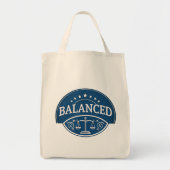 Balanced Grocery Tote Bag トートバッグ (正面)