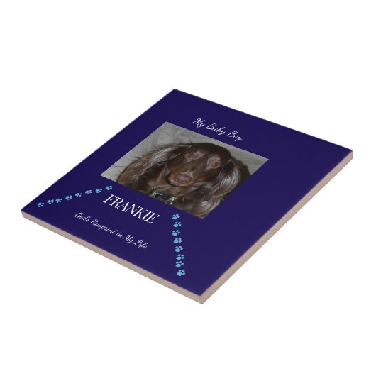 Balanced Pawprint Blessing Keepsake タイル (側面)