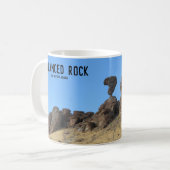 Balanced Rock Idaho写真 コーヒーマグカップ (正面左)