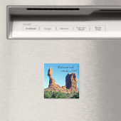 Balanced rock in Arches National Park – ユタ，アメリカ マグネット (インサイチュ (食洗機))