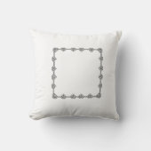 Balanced Soul Pillow | Minimalist Tibetan Boho Aes クッション (正面)