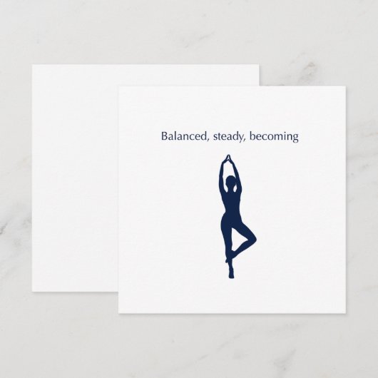 Balanced, Steady, Becoming Art Card シーズンカード (正面/裏面)