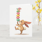 Balancing Act Celebration Card カード (黄色い花)