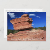 Balancing Rock ～コロラドポストカード ポストカード (正面/裏面)