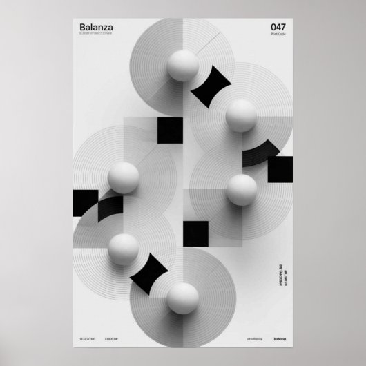 Balanza: Geometric Series ポスター (正面)