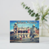 Balarat Victoriaからのご挨拶 ポストカード (スタンド正面)