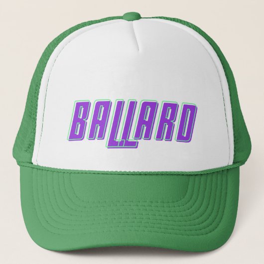 BaLard Trucker Hat キャップ (正面)