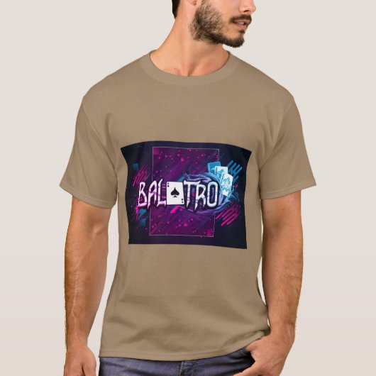 Balatro モダンデザイン レトロ tシャツ (正面)