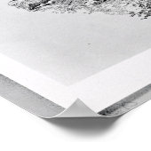 Balboa海岸で十字架を設定 ポスター (角)