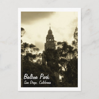Balboa Park, San Diego CA，ポストカード ポストカード