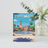 Balboa Park San Diego CA Travel ポストカード (スタンド正面)