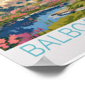 Balboa Park Travel Poster – サンディエゴ・カリフォルニア ポスター (角)