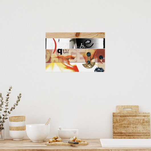 Balboarbre ：危険！ ポスター (キッチン)