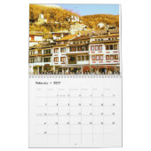 Balcans.の異なった場所 カレンダー (2月 2027)