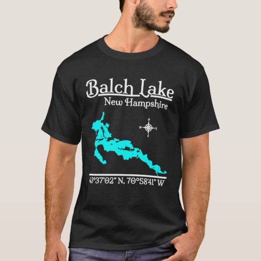 Balch Lake New Hampshire 3 Tシャツ (正面)