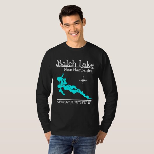 Balch Lake New Hampshire  3 Tシャツ (正面フル)