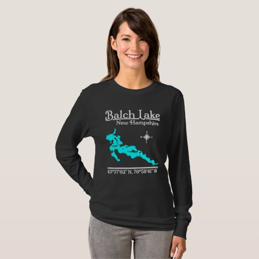 Balch Lake New Hampshire  3 Tシャツ (正面フル)