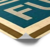 Balck Cat Just 焼いた Some Shut The Fucupcakes ポスター (角)