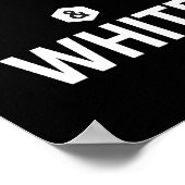 Balck & White - 8"x10"アートプリント ポスター (角)