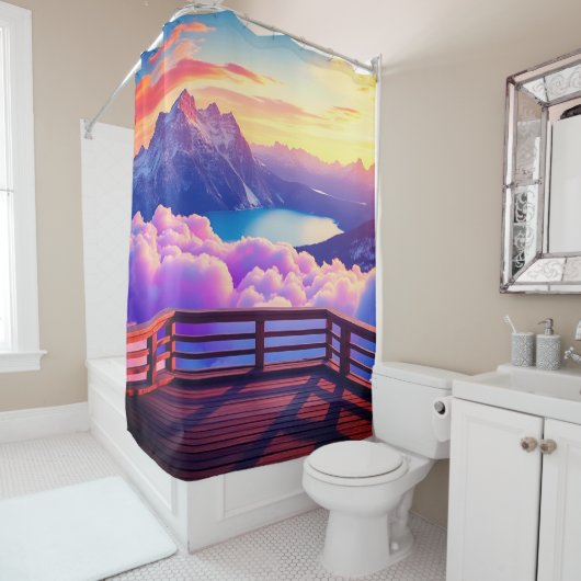 Balcony View シャワーカーテン (インサイチュ)