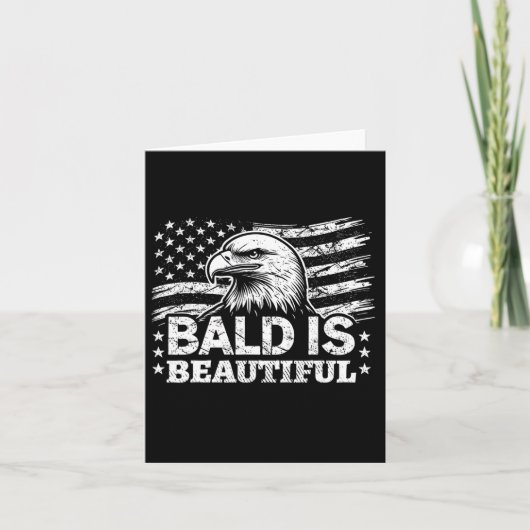 Baldは美しい – 7月4日の独立記念日B カード (正面)