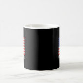 Baldは7月の独立記念日の4番目の美しいBal コーヒーマグカップ (中央)